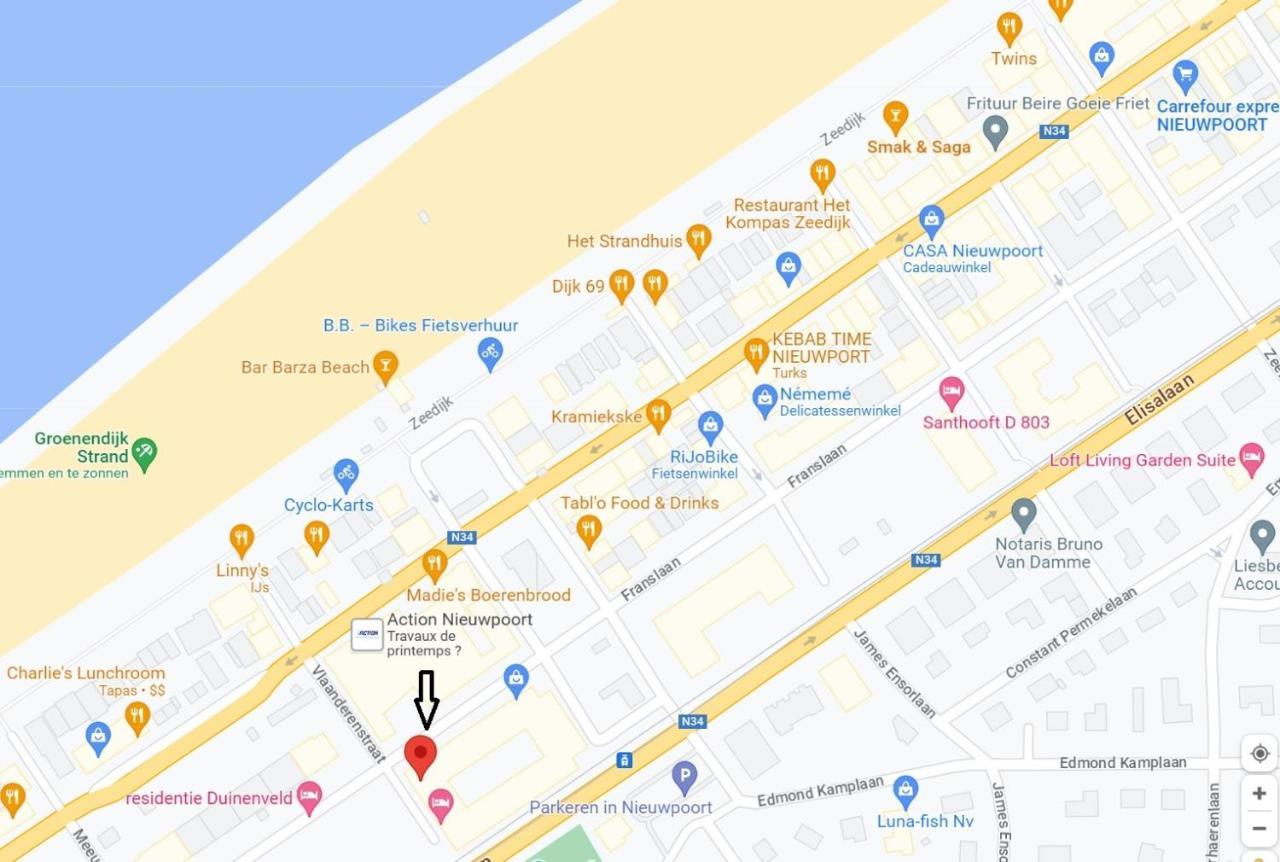 Groot Terras I Luxe Verblijf I Tot 4 Personen I 50M Van De Dijk I Nieuwpoort-Bad Exterior photo